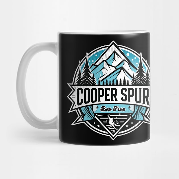 Retro Cooper Spur Ski by Surrealcoin777